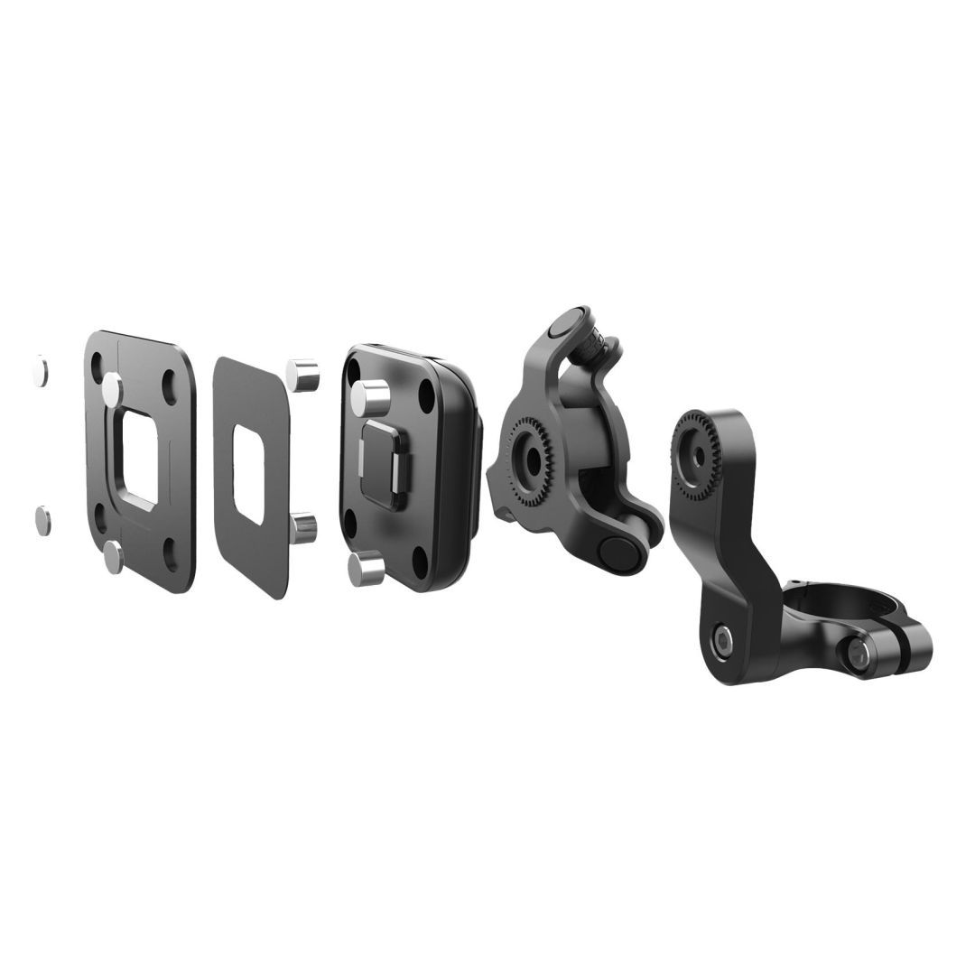 CELLY SNAPMAGFLEX Smartphone Holder for Bike with Case Black
