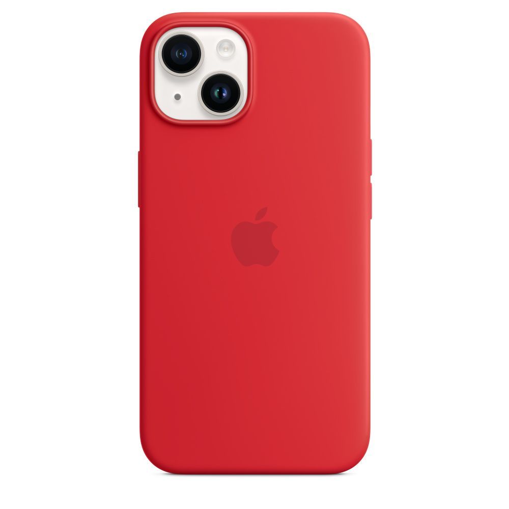 Apple iPhone 14 Silicone Case with MagSafe (PRODUCT)RED