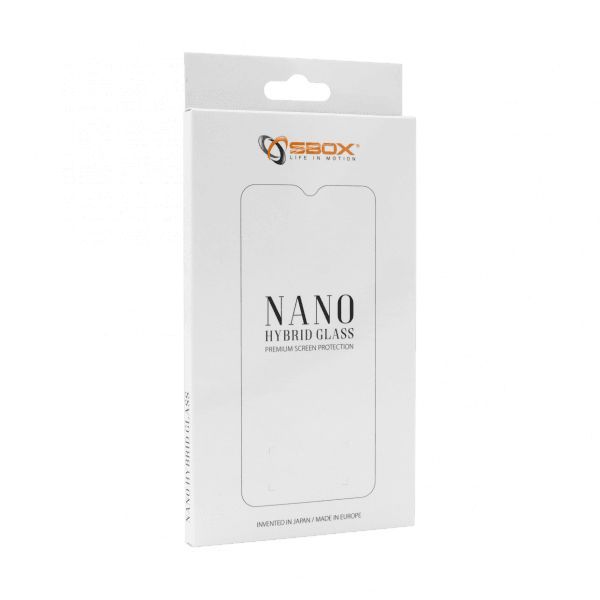 SBOX Screen Protector Nano Hybrid Glass 9H for iPhone 15 PRO MAX