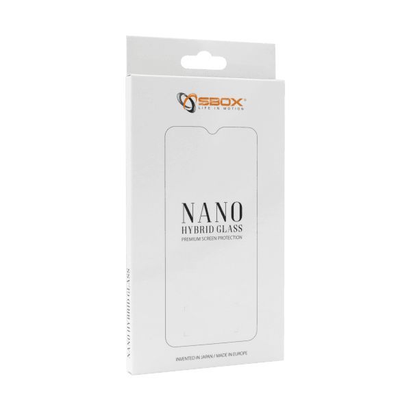 SBOX Screen Protector Nano Hybrid Glass 9H for iPhone 12