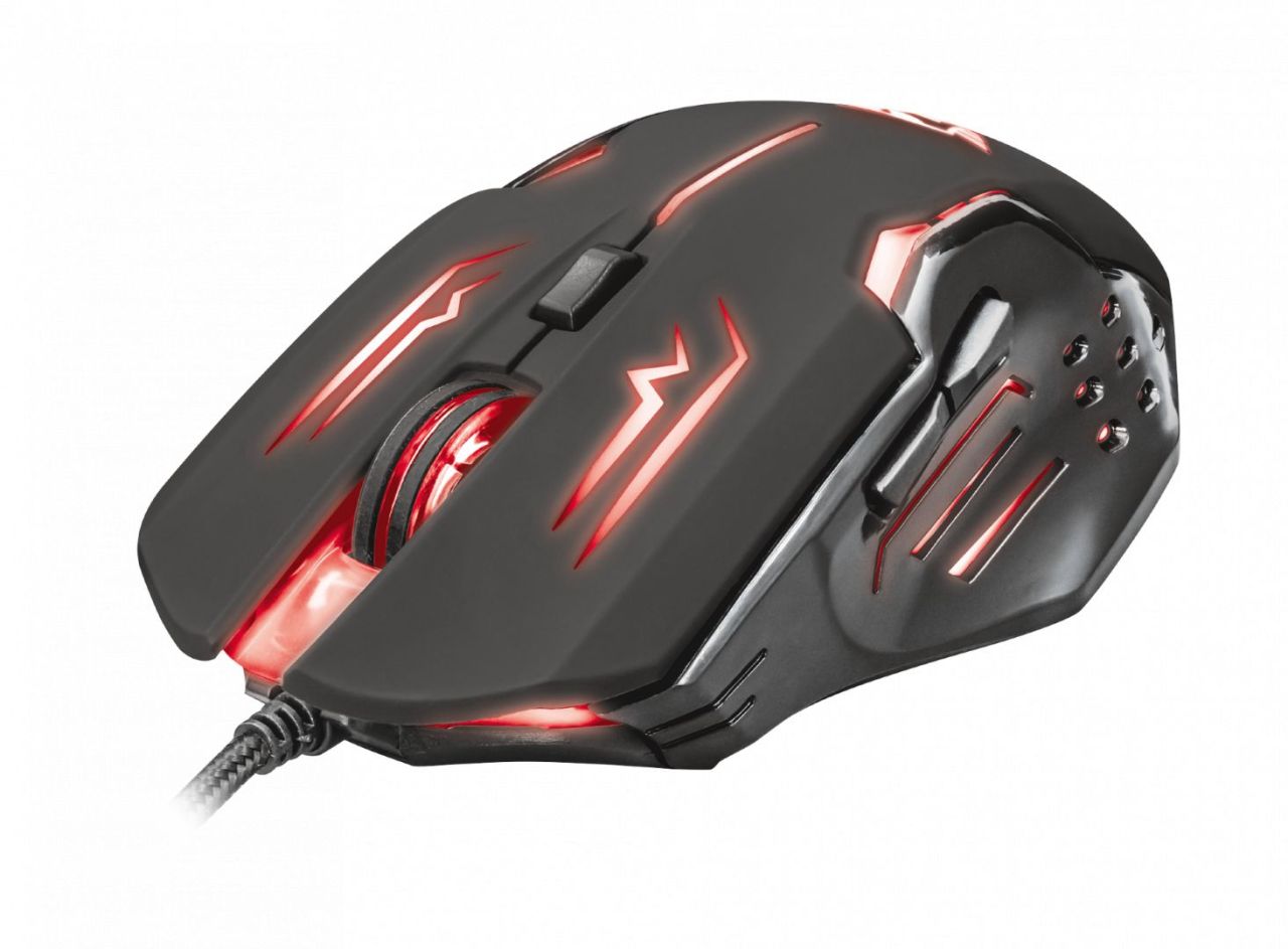 Trust GXT 108 Rava Illuminated Gaming Mouse Black