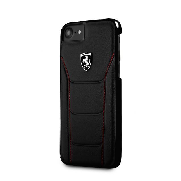 Ferrari by Logic3 Heritage 488 iPhone 8 Plus Leather case Black