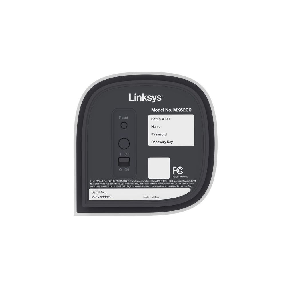 Linksys Velop Pro 6E MX6203 Tri-Band Mesh WiFi 6E System 3-Pack