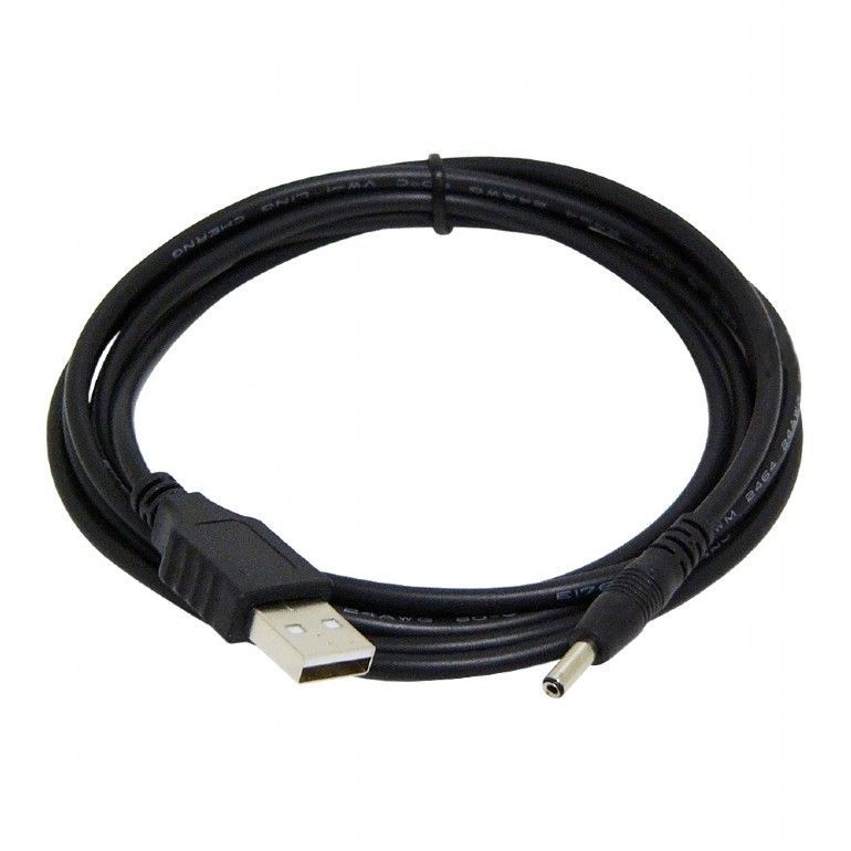 Gembird CC-USB-AMP35-6 USB AM to 3.5mm Power Plug cable 1,8m Black