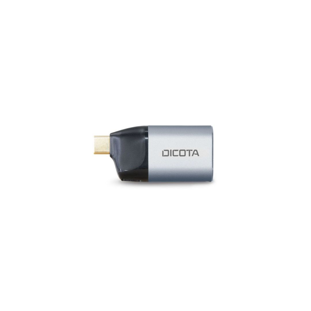 Dicota USB-C to Ethernet Mini Adapter with PD (100W) Silver