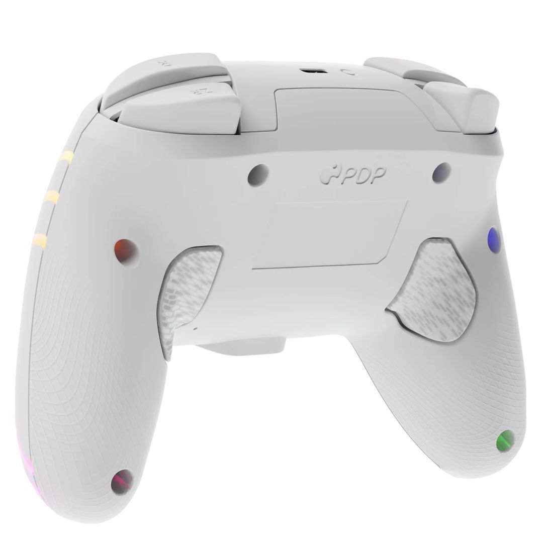 PDP Afterglow Wave Wireless Controller for Nintendo Switch White