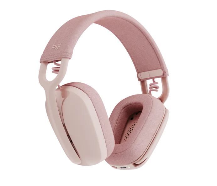 Logitech Zone Vibe 100 Wireless Headset Pink