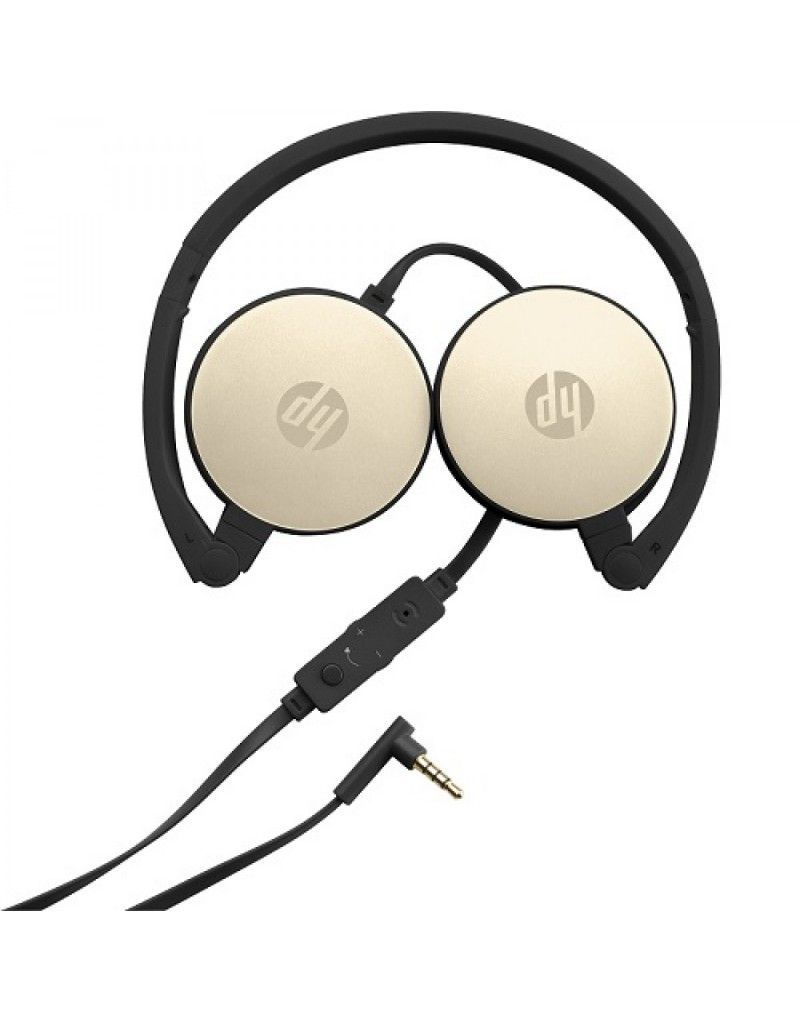 HP H2800 Stereo Headset Black/Gold