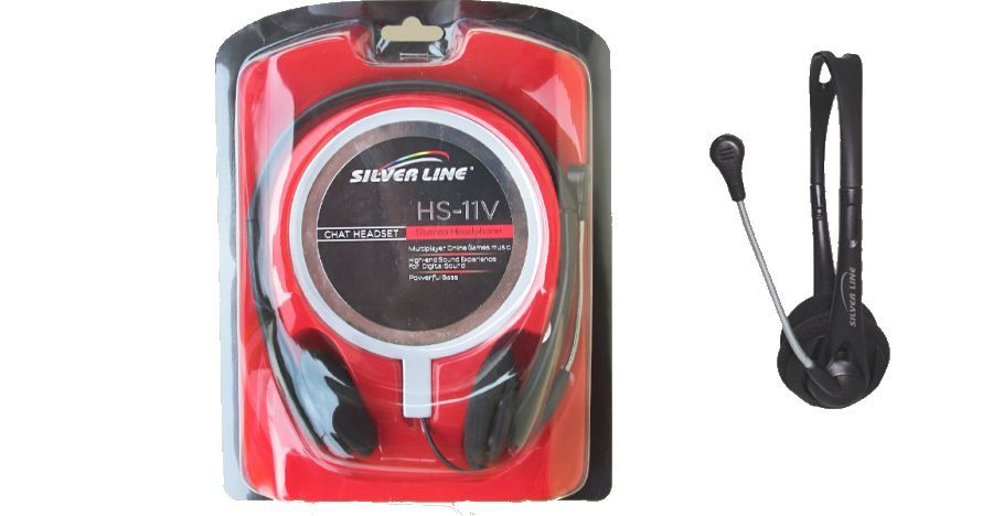 Silverline HS-11V Headset Black