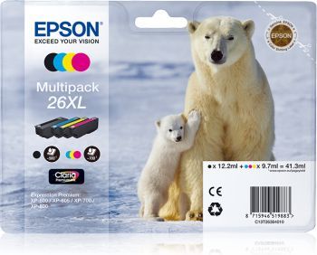 Epson T2636 (26XL) Multipack tintapatron