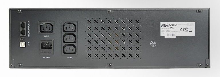 Gembird UPS-RACK-1200 Rack LCD 1200VA