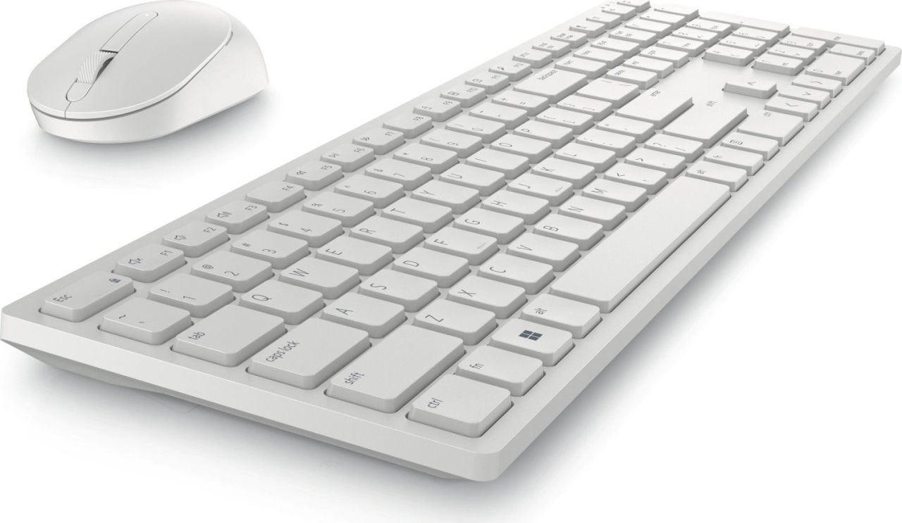 Dell KM5221W Wireless Keyboard and Mouse White US