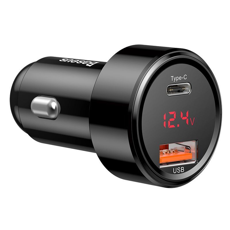 Baseus PPS Quick Charging Car Charger Black