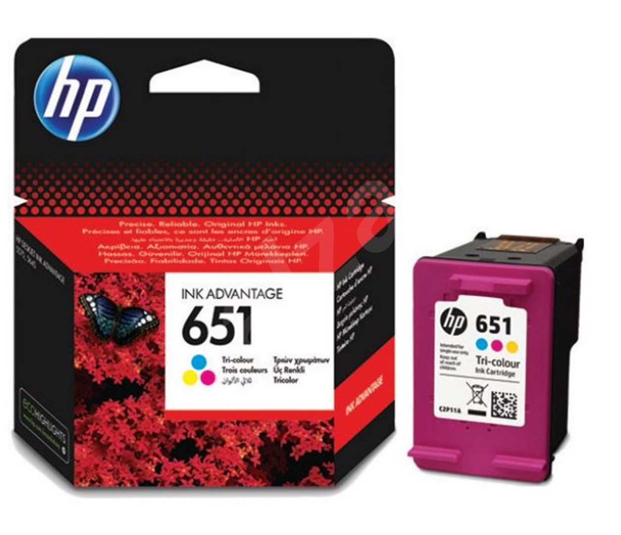 HP C2P11AE (651) Color tintapatron