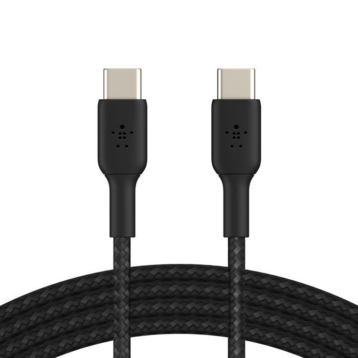 Belkin BoostCharge Braided USB-C to USB-C Cable 1m Black