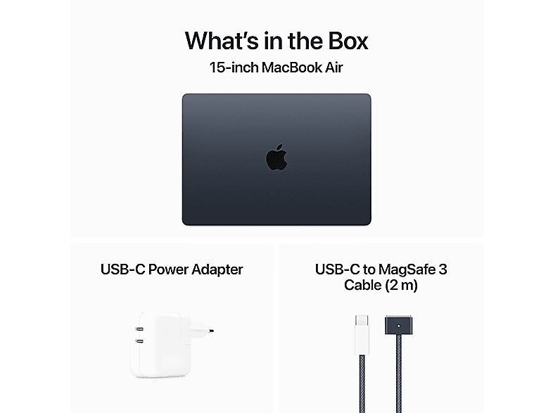 Apple MacBook Air 15" (2024) Midnight