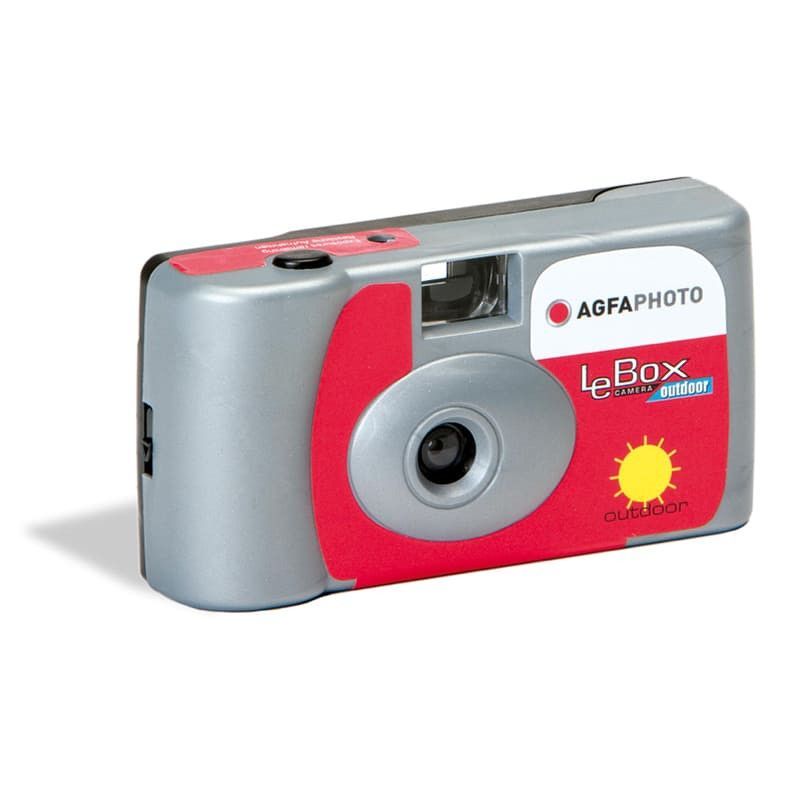 Agfa Photo LeBox Outdoor Grey/Red