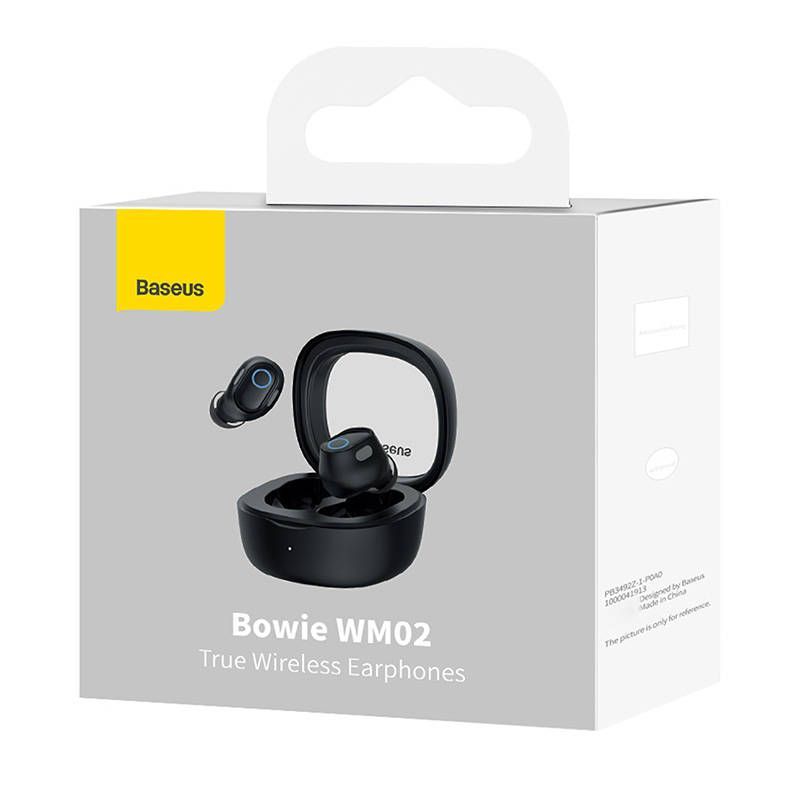 Baseus Bowie WM02 Bluetooth Headset Black