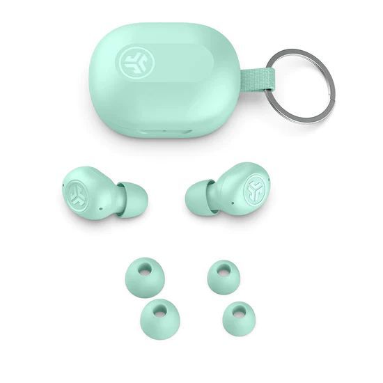 JLab JBuds Mini TWS Bluetooth Headset Earbuds Mint Green