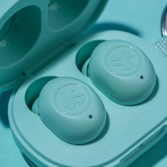 JLab JBuds Mini True Wireless Earbuds Mint Green