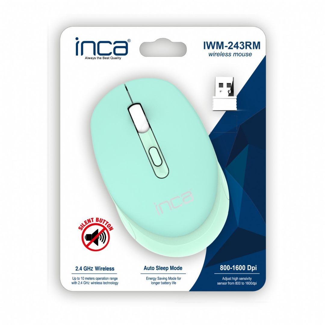 INCA IWM-243RM Wireless Mouse Blue