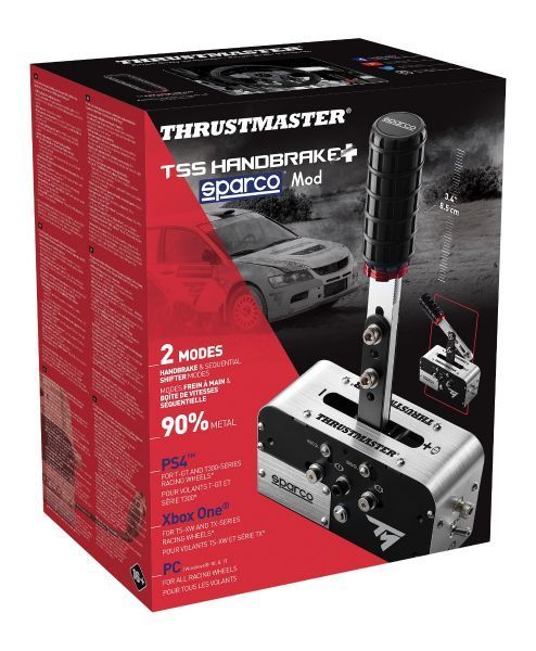 Thrustmaster TSS Sparco Mod+ USB Kézifék és Váltó Black/Silver