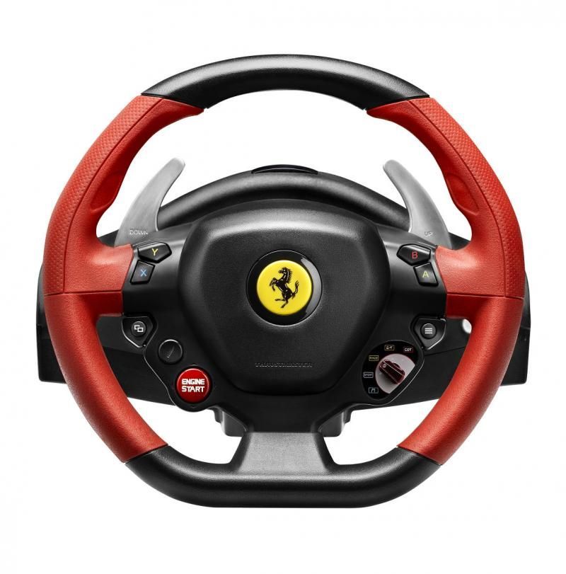 Thrustmaster Ferrari 458 Spider Racing USB Kormány Black/Red