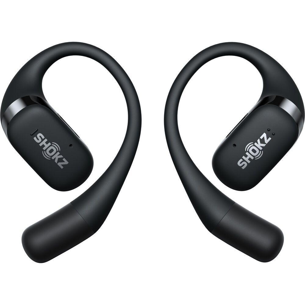 Shokz OpenFit Bluetooth True Wireless Open-Ear Sport Headset Black