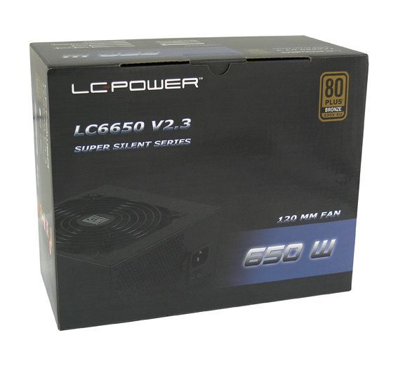 LC Power 650W 80+ Bronze LC6650 V2.3 Super Silent