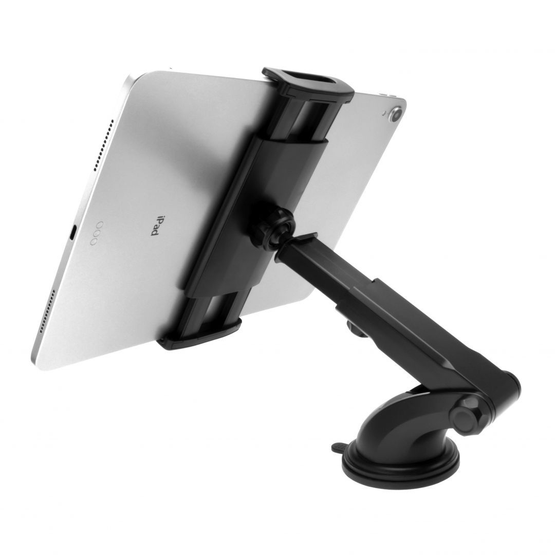FIXED Universal tablet holder Tab XL with long suction cup glass or dashboard all 7-13 inch tablets