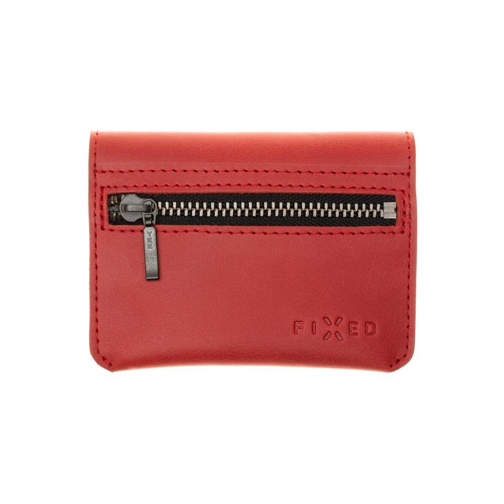 FIXED Tripple Wallet for AirTag Red