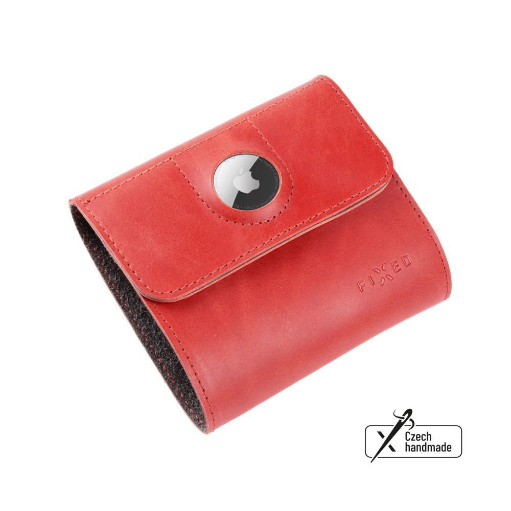 FIXED Classic Wallet for AirTag Red