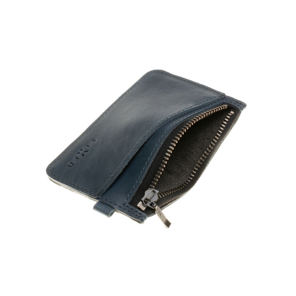 FIXED Coins leather wallet, blue