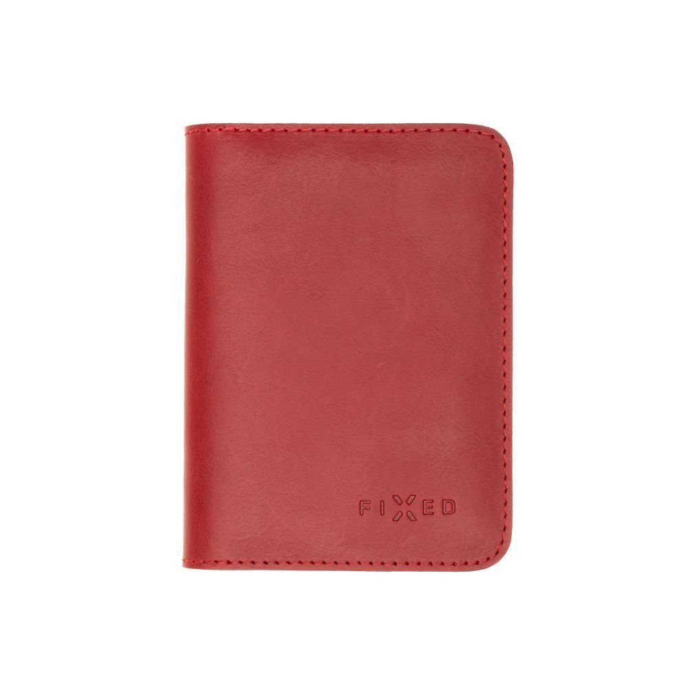 FIXED Leather Wallet XL, red