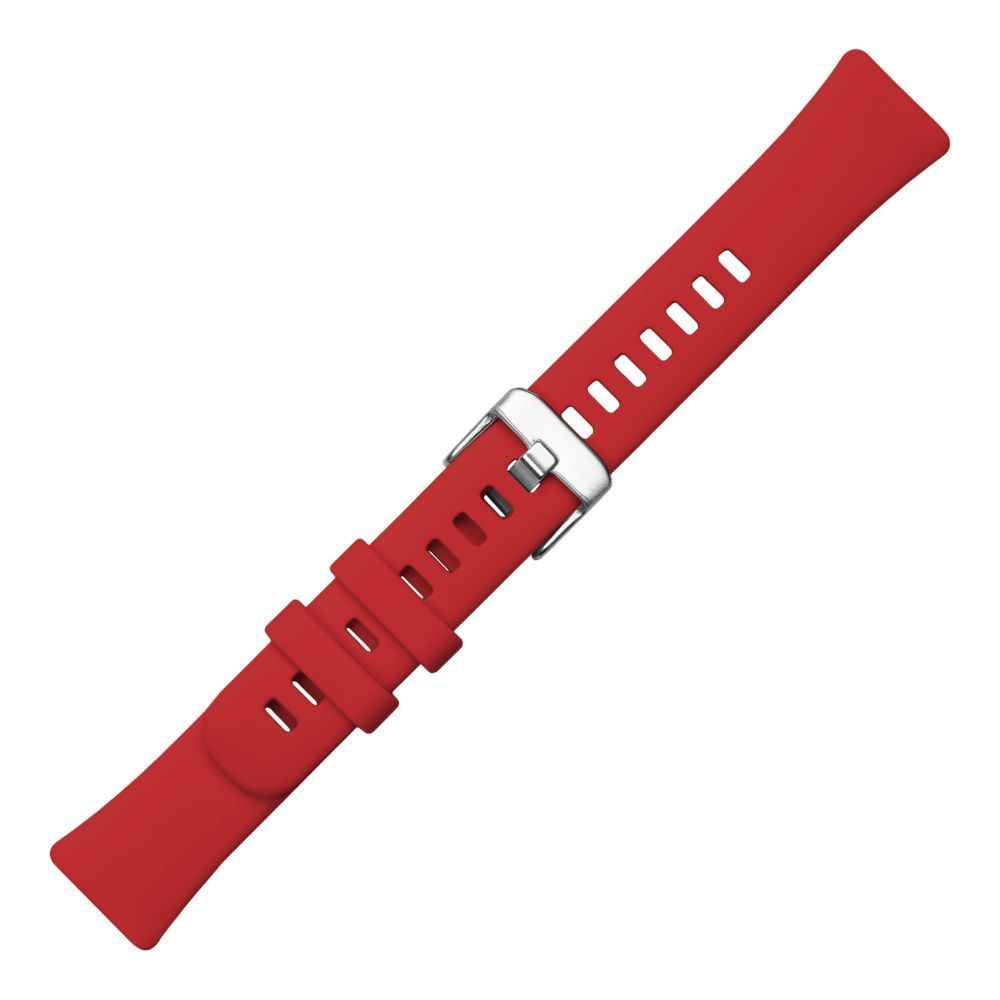 FIXED Silicone Strap for Huawei Band 8, red