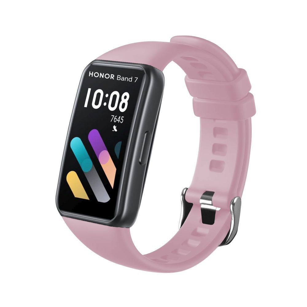 FIXED Silicone Strap for Honor Band 6/7, pink