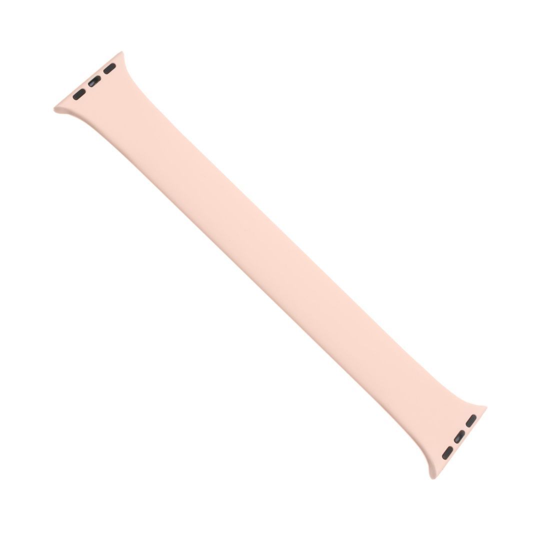 FIXED Elastic Silicone Strap for Apple Watch 42/44/45mm, size XL, pink