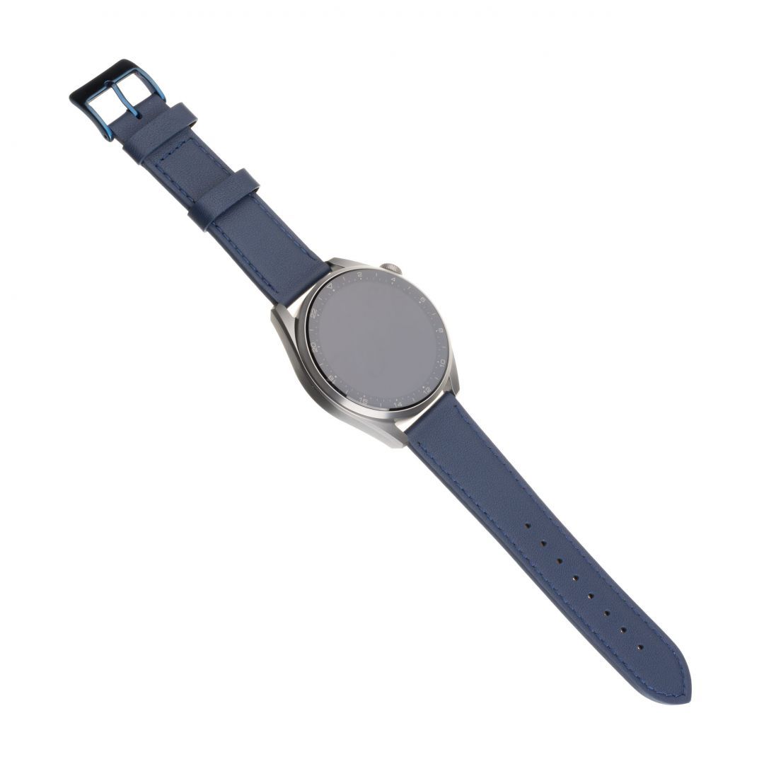 FIXED Leather Strap Smartwatch 20mm wide Kék
