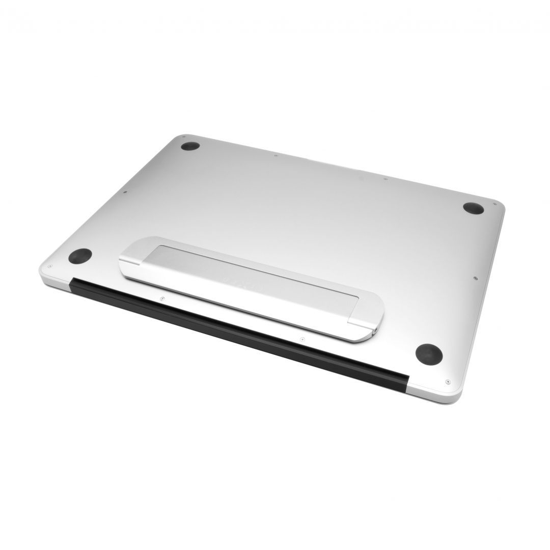 FIXED Frame Mini aluminum adhesive stand notebooks and tablets Silver