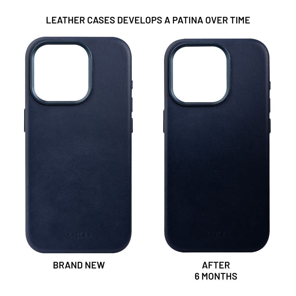 FIXED MagLeather for Apple iPhone 14 Pro, blue