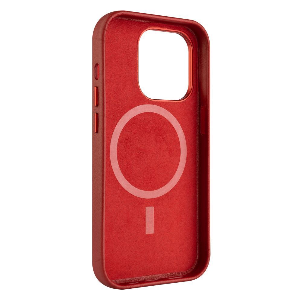 FIXED MagLeather for Apple iPhone 14 Pro, red