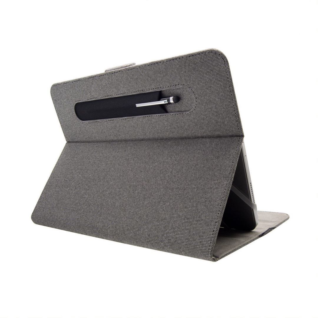 FIXED Novel fabric Tok tablets with stand and stylus pocket 10,1" Dark Szürke