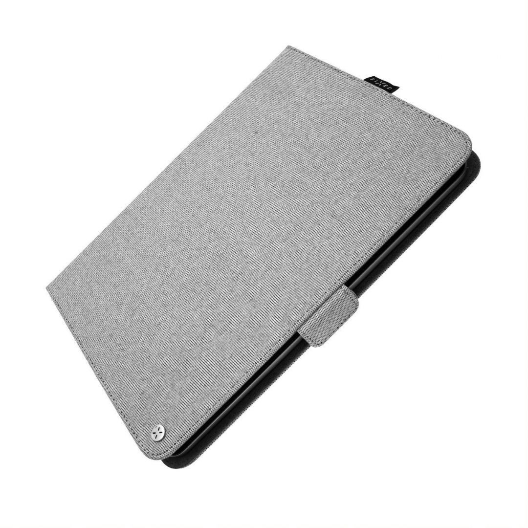 FIXED Novel fabric Tok tablets with stand and stylus pocket 10,1" Szürke
