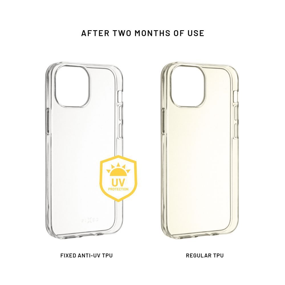 FIXED Slim AntiUV TPU gél tok Xiaomi 14 Ultra készülékhez, átlátszó, FIXTCCA-1266