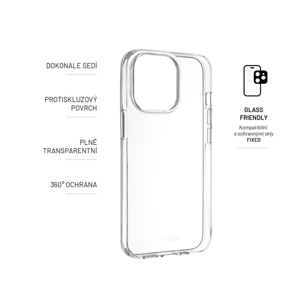 FIXED TPU Gel Case for ZTE Blade A73 5G Clear