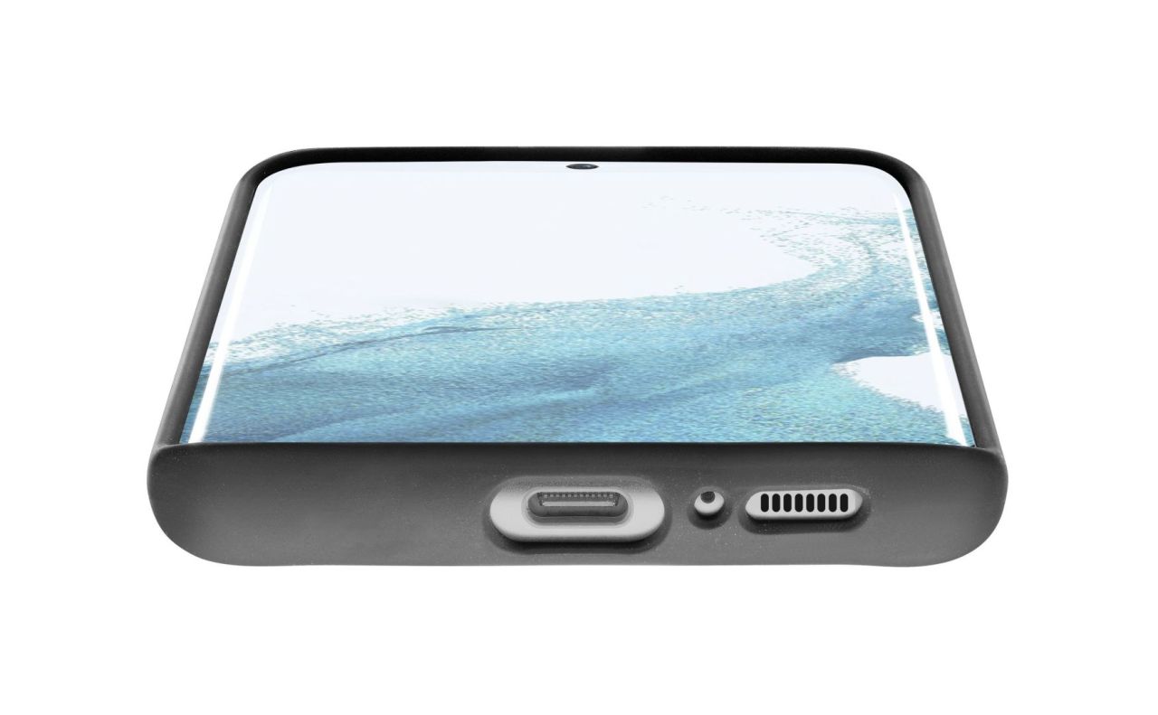 Cellularline Sensation protective silicone cover for Samsung Galaxy S23 Black