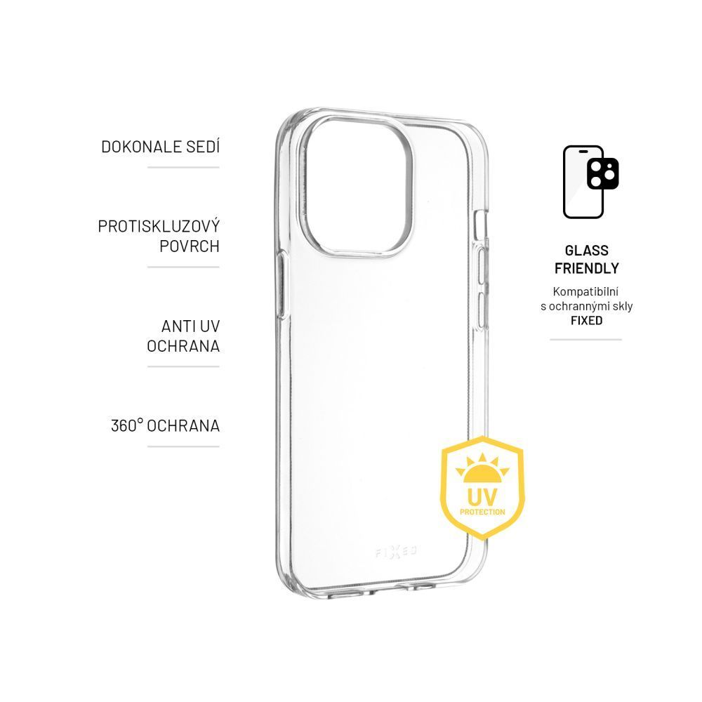 FIXED Slim AntiUV for Xiaomi 14 Pro, clear