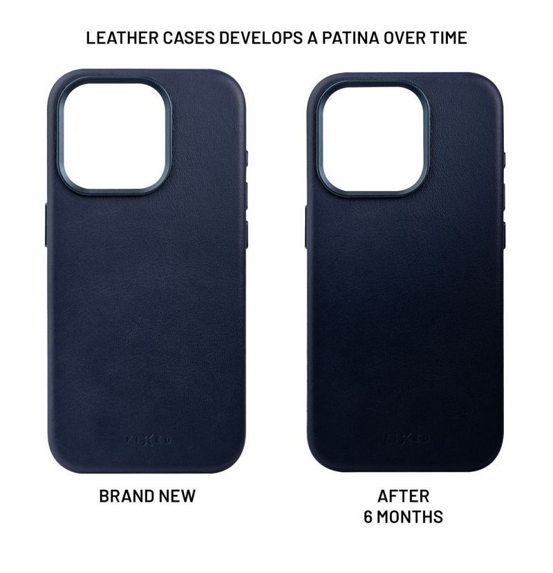 FIXED MagLeather for Apple iPhone 12/12 Pro, blue
