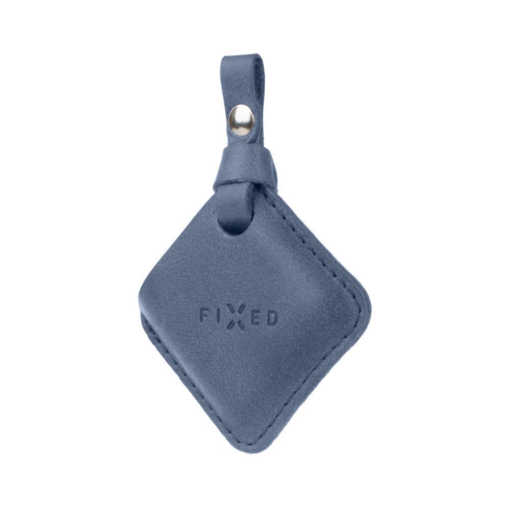 FIXED Tag with Leather Case, blue