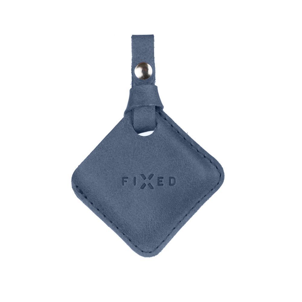 FIXED Tag with Leather Case, blue